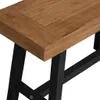 vidaXL Banc 80 cm bois massif teck Voir les images du produit 4
