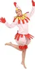 Costume divertente da pollo unisex rosa-rosso - taglia Anteprima dell’immagine prodotto 4