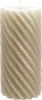 Stumpenkerze aus Paraffin, gedreht, Sahara, 140/70 mm, Produktbild-Vorschau 1