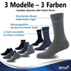Bituxx 1 Paar Full Freizeit & Arbeitssocken Grau 39-42 Produktbild-Vorschau 5
