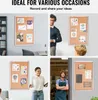 A collage of four images showing corkboards in different settings: an office, a classroom, and a retail store. Podgląd zdjęcia produktu