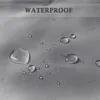 Water droplets on a grey fabric surface, with the word "WATERPROOF" at the top. Voir les images du produit