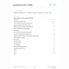 A document page with product specifications. Produktbild-Vorschau