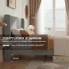Estructura de cama INONEFT, 90x200 cm, cama tapizada con Vista previa de la imagen del producto 3