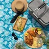 Zagatto Picknickdecke Stranddecke Decke 200x200cm mit Griff Produktbild-Vorschau 4
