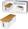 Logilink Kabelbox weiß mit Bambus-Deckel 320x140x130mm Náhľad obrázku produktu 8