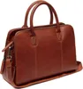 Leder Damen Shopper Umhängetasche Leder Cognac Layton Produktbild-Vorschau 1