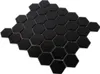 Keramik Mosaikfliesen Hexagon Salamanca Schwarz Matt H51 Produktbild-Vorschau 3
