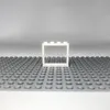 LEGO® 1x4x3 okno Priehľadný biely rám pre dom, stavebnica Náhľad obrázku produktu 2
