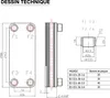 Wiltec Échangeur de chaleur thermique avec 50 plaques – 286 Voir les images du produit 7