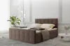 Boxspringbett Schlafzimmerbett MAURO 120x220cm Stoff Soro Produktbild-Vorschau 1