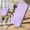 Lederhülle für Samsung Galaxy A57, Schmetterling Prägung Produktbild-Vorschau 8