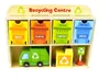 Trieur éducatif de centre de recyclage en bois Tooky Toy Voir les images du produit 3