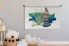 MuchoWow® Wandteppich Wandbehang Steine - Meer - Pflanzen Produktbild-Vorschau 3