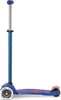 Monopattino Maxi Micro Deluxe LED per bambini, colore: blu Anteprima dell’immagine prodotto 3