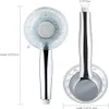 LED Duschkopf mit Farbwechsel LED Handbrause, 7 Farben Produktbild-Vorschau 3