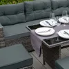 Sitzgruppe Lounge Gartenmöbel Sitzecke Rattan Polyrattan Produktbild-Vorschau 6