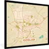MuchoWow® Gerahmtes Poster Goslar - Karte - Vintage - Produktbild-Vorschau 1