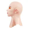 Realistická ženská latexová pokrývka hlavy - cosplay, drag Náhľad obrázku produktu 2