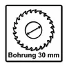 DeWalt Lame de Scie Circulaire 3 Pièces. 216 x 2,6 x 30 mm Voir les images du produit 3