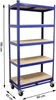 Etagenwagen 195x90x45 cm  750kg 5 Ebenen Transportwagen Produktbild-Vorschau 4