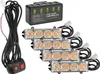 Luci di segnalazione 12/24V 16W, set di 4 con controller e Anteprima dell’immagine prodotto 1