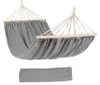 Verk 27122 Hamaka Houpací síť dřevo 220 x 150 cm šedá Náhled obrázku produktu 5