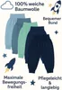 5er Set Unisex Bequeme Babyhosen 100% Baumwolle Hose Produktbild-Vorschau 4