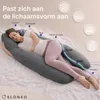 ELONEO Zijslaperkussen met hoes, borstvoedingskussen, Productafbeelding-voorbeeld 8