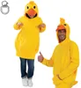 Enten Kostüm für Erwachsene Hoodie Kapuzenpullover mit Produktbild-Vorschau 4