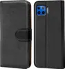 A black flip case for a phone, shown open and closed. Náhled obrázku produktu