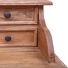 vidaXL Bureau avec tiroirs 90x50x101 cm Vieux bois massif Voir les images du produit 4