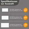 ZMH Elektroheizung 600W mit Thermostat Infrarotheizung Produktbild-Vorschau 3