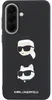 Custodia Karl Lagerfeld per Galaxy A57 in Pelle finta nera Anteprima dell’immagine prodotto 3