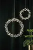 Eglo LED Lichterkranz Weihnachtskranz Curly Silber Ø30cm Produktbild-Vorschau 4