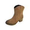 Rieker Damen Stiefelette Cowboy Boot Blockabsatz Western Produktbild-Vorschau 43