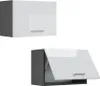 Hängeschrank Vicco R-Line Weiß Hochglanz 60 cm Flach, Model Produktbild-Vorschau 5