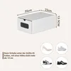 Hebitod 20x Schuhboxen mit Sichtfenster Schuhaufbewahrung Produktbild-Vorschau 2