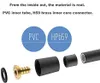 Brauseschlauch 1.5M Black PVC Duschschlauch Anti-Knick Produktbild-Vorschau 3