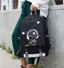 Universeller Schulsportrucksack mit leuchtender Grafik und Produktbild-Vorschau 9