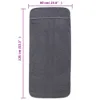 vidaXL Asciugamani da spiaggia 2 pz. Antracite 60x135 cm Anteprima dell’immagine prodotto 8