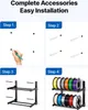VEVOR Stojak na filament z 2 poziomami do montażu na Podgląd zdjęcia produktu 5