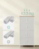 SONGMICS Kommode, Aufbewahrungsschrank mit 4 Produktbild-Vorschau 7