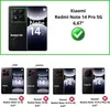 A collage of images showcasing different models of Xiaomi Redmi Note phones, with a focus on camera protection. Produktbild-Vorschau