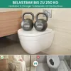 Toilettendeckel D Form WC-Sitze, Kurzer Toilettensitz mit Produktbild-Vorschau 9