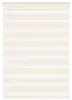 vidaXL Doppelrollo Marmorbeige 110x150cm Stoffbreite 105,9 Produktbild-Vorschau 8