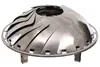 Fox Outdoor Feuerschale, faltbar, Edelstahl, ca. 27 x 8 cm Produktbild-Vorschau 3