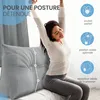 ELONEO Coussin dorsal largeur 70 cm, coussin en forme de Voir les images du produit 6