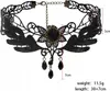 CHOKER Spitze Stickerei Schwarz HALSKETTE Gothic CH07 Produktbild-Vorschau 4