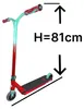 Chilli Pro Jumpstart M Stunt-Scooter H=81cm transparent Rot Produktbild-Vorschau 2
